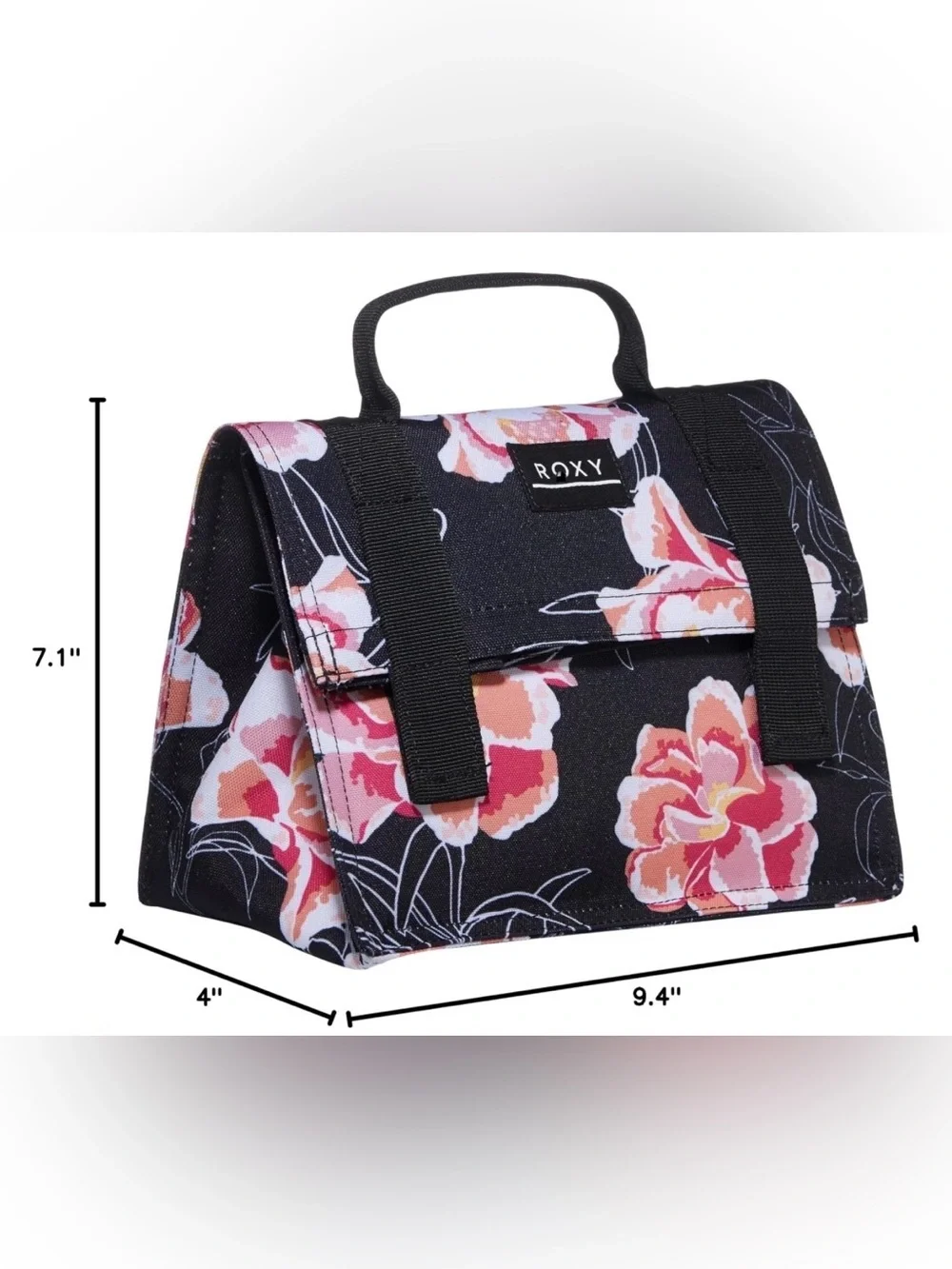 Roxy lunch tote made of ECO FRIENDLY CHIC sustainable materials